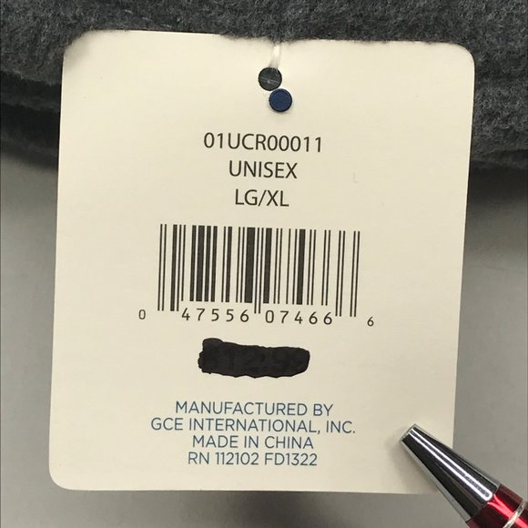 Winter Essentials Unisex L/XL Gray Insulated Gloves New - Picture 5 of 9